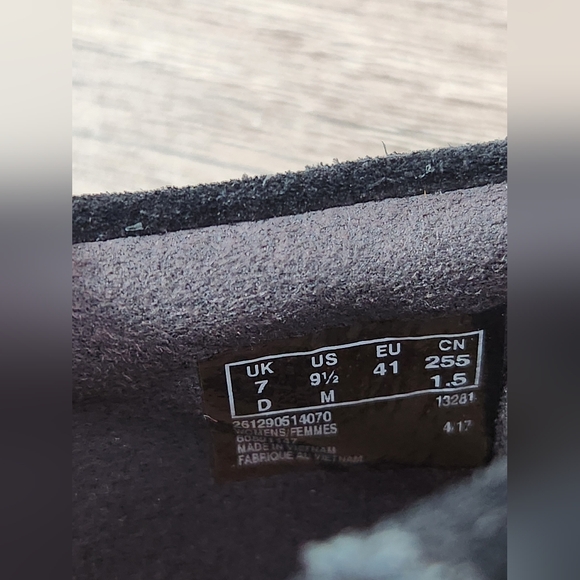 Clarks Black Suede Leathet Tamitha Aster Mary Jane Loafer - Picture 3 of 11